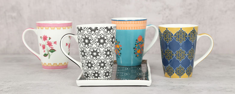 Bone China Coffee Mugs