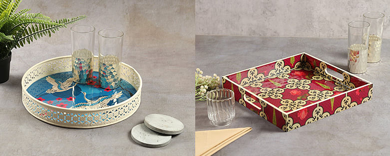 Shop Designer Wooden Trays Online