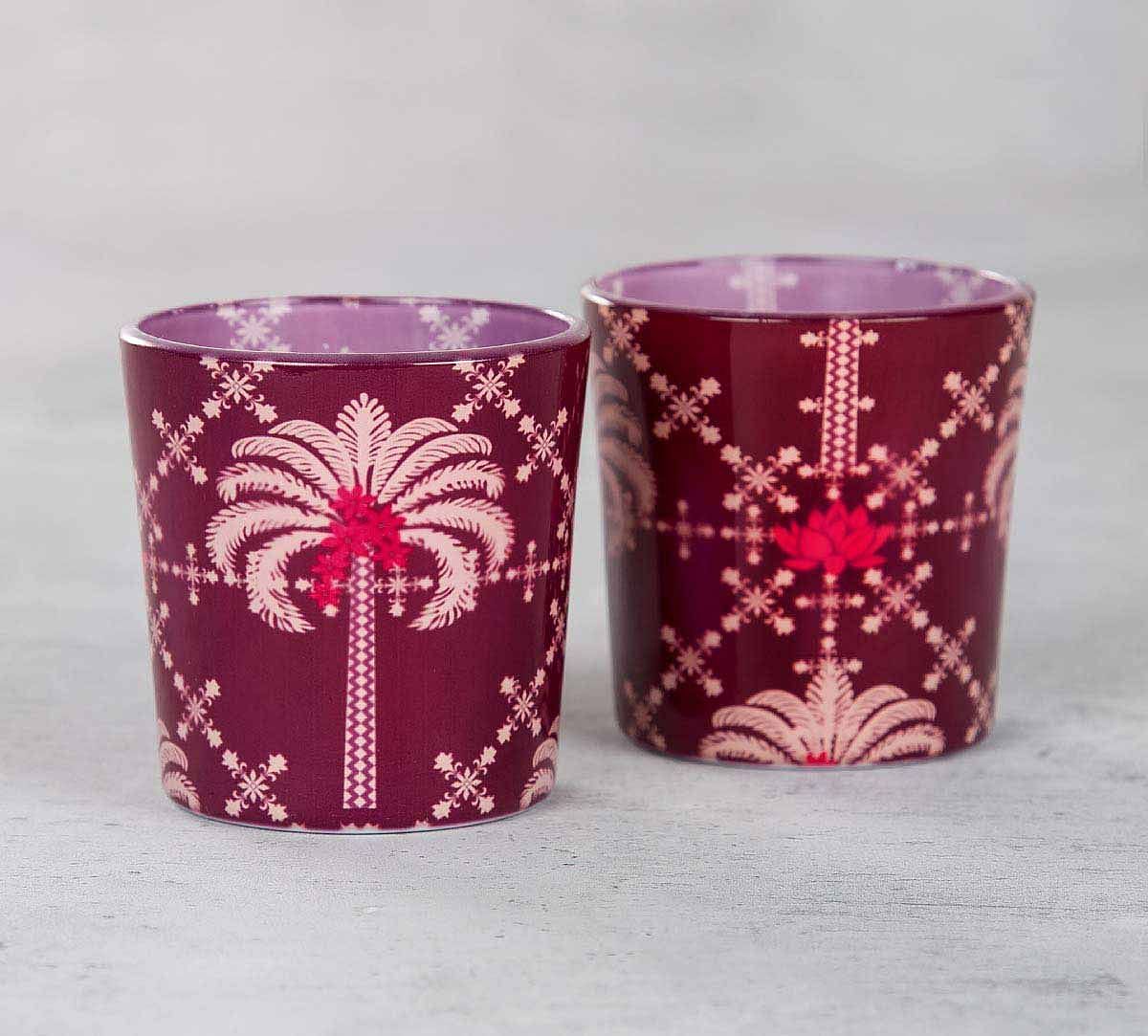 Poly Palmeira Tea Light Holder (Set of 2)