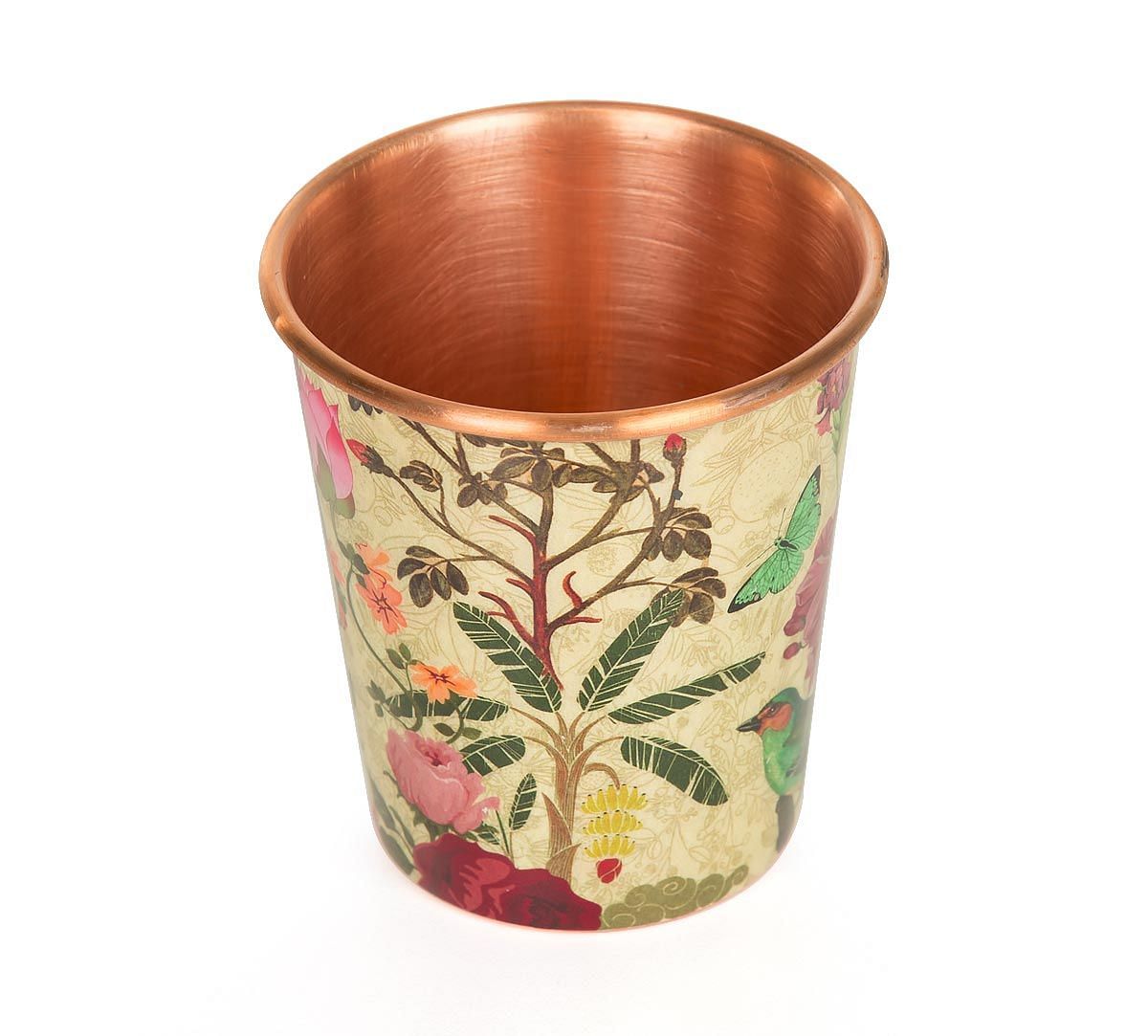 India Circus Bird Land Small Copper Tumbler