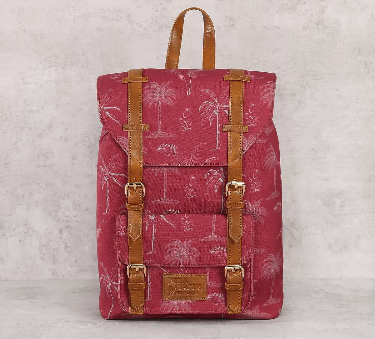 India Circus Blushed Palms Backpack