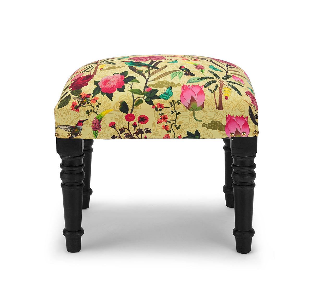 India Circus by Krsnaa Mehta Bird Land One Seater Pouffe