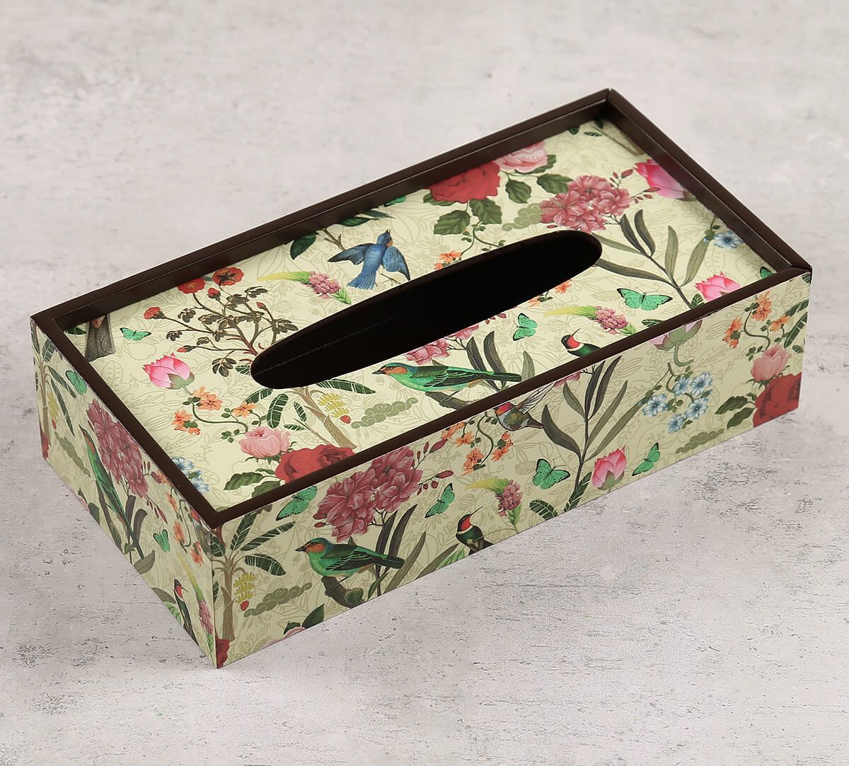 India Circus by Krsnaa Mehta Bird Land Tissue Box Holder