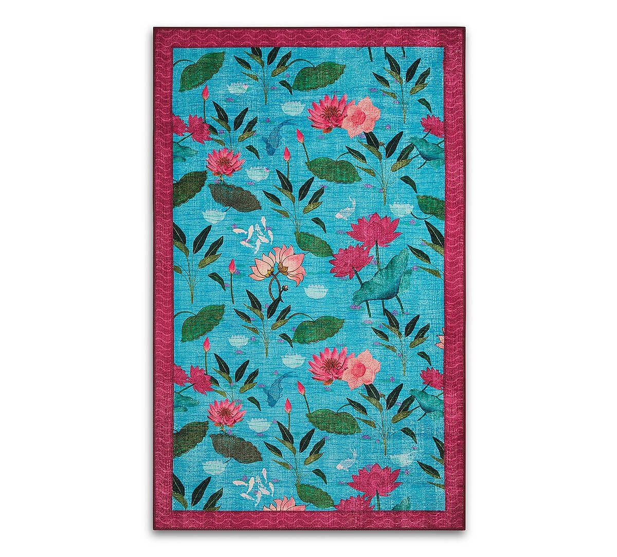 India Circus by Krsnaa Mehta Blossomy Mosaic Rug