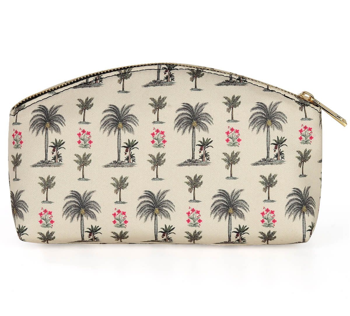 India Circus by Krsnaa Mehta Chevron Palms Utility Pouch