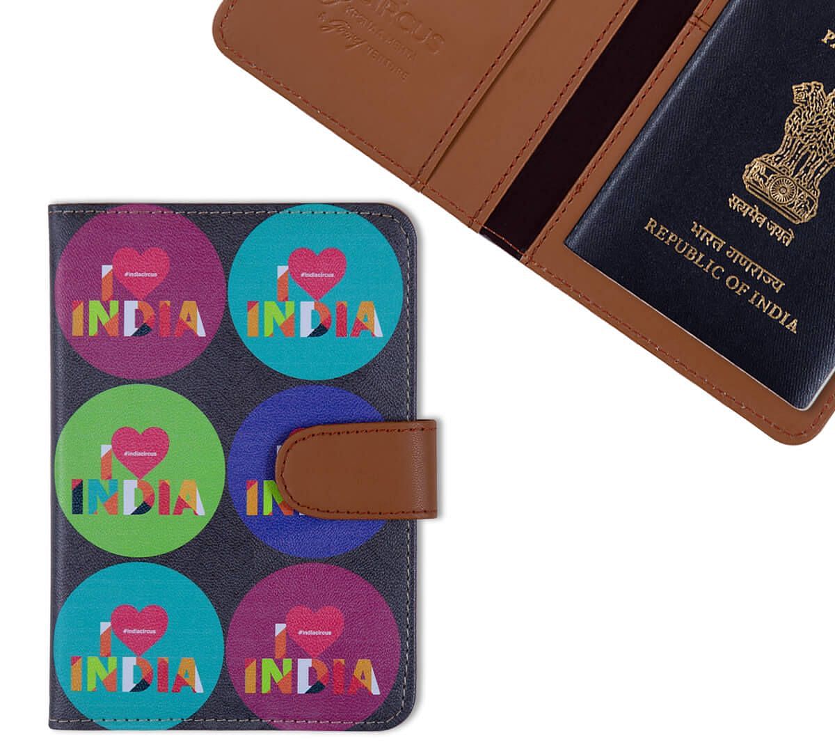 India Circus by Krsnaa Mehta Love IC Passport Cover