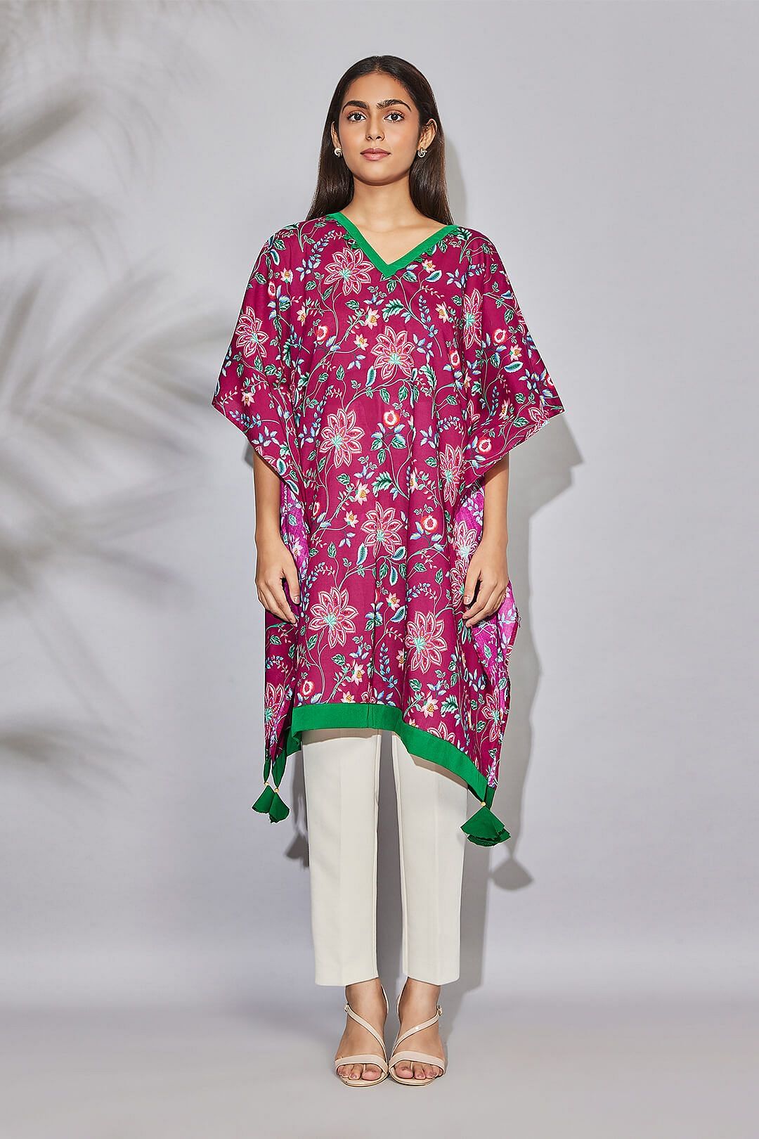 India Circus by Krsnaa Mehta Merry Magnolias Kaftan Kurti