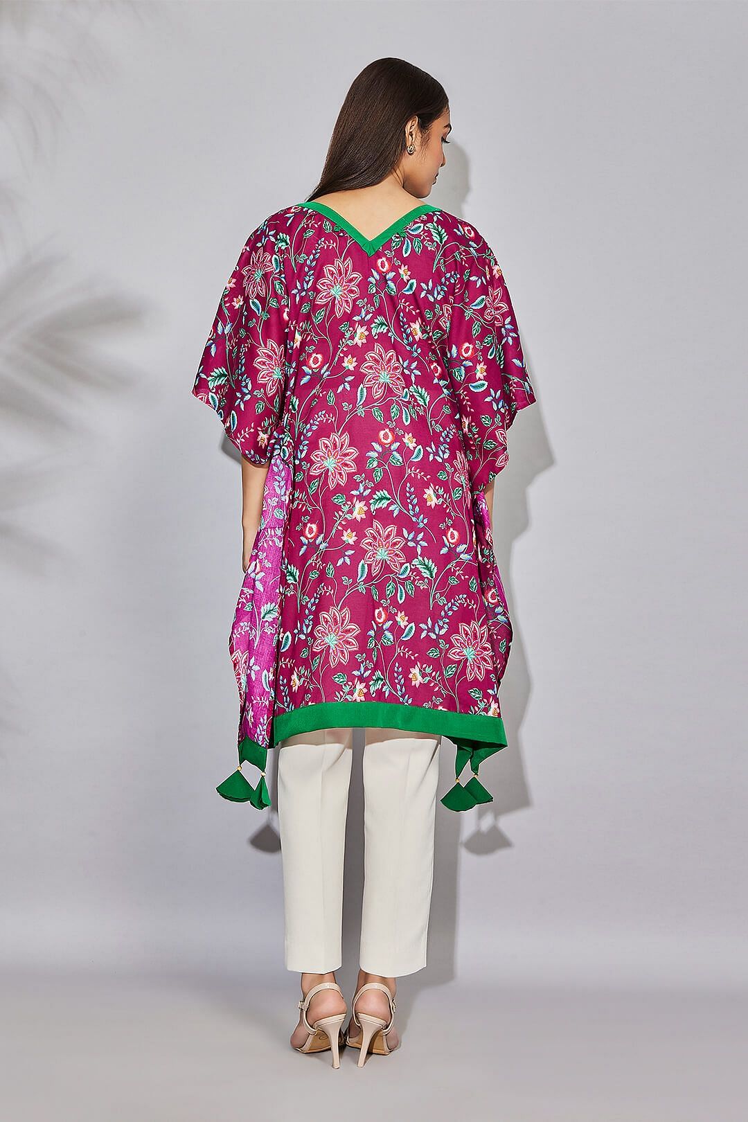 India Circus by Krsnaa Mehta Merry Magnolias Kaftan Kurti