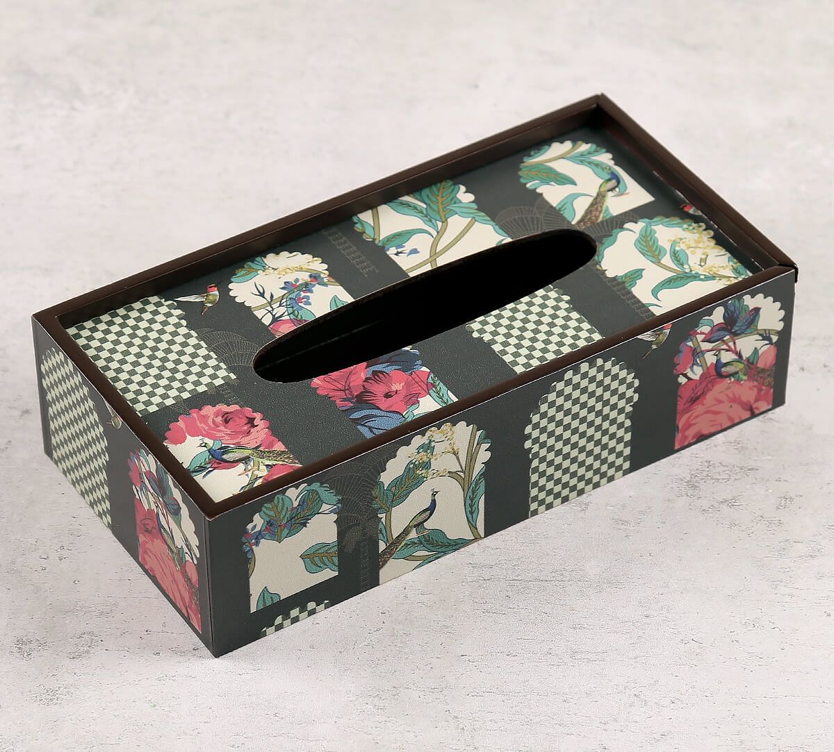 India Circus by Krsnaa Mehta Signature Windows Tissue Box Holder