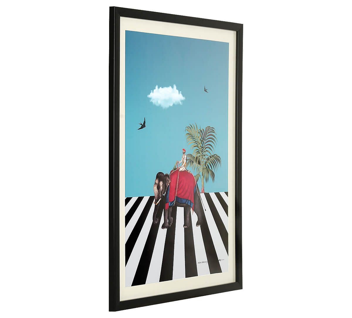 India Circus by Krsnaa Mehta The Sacred Land Framed Wall Art