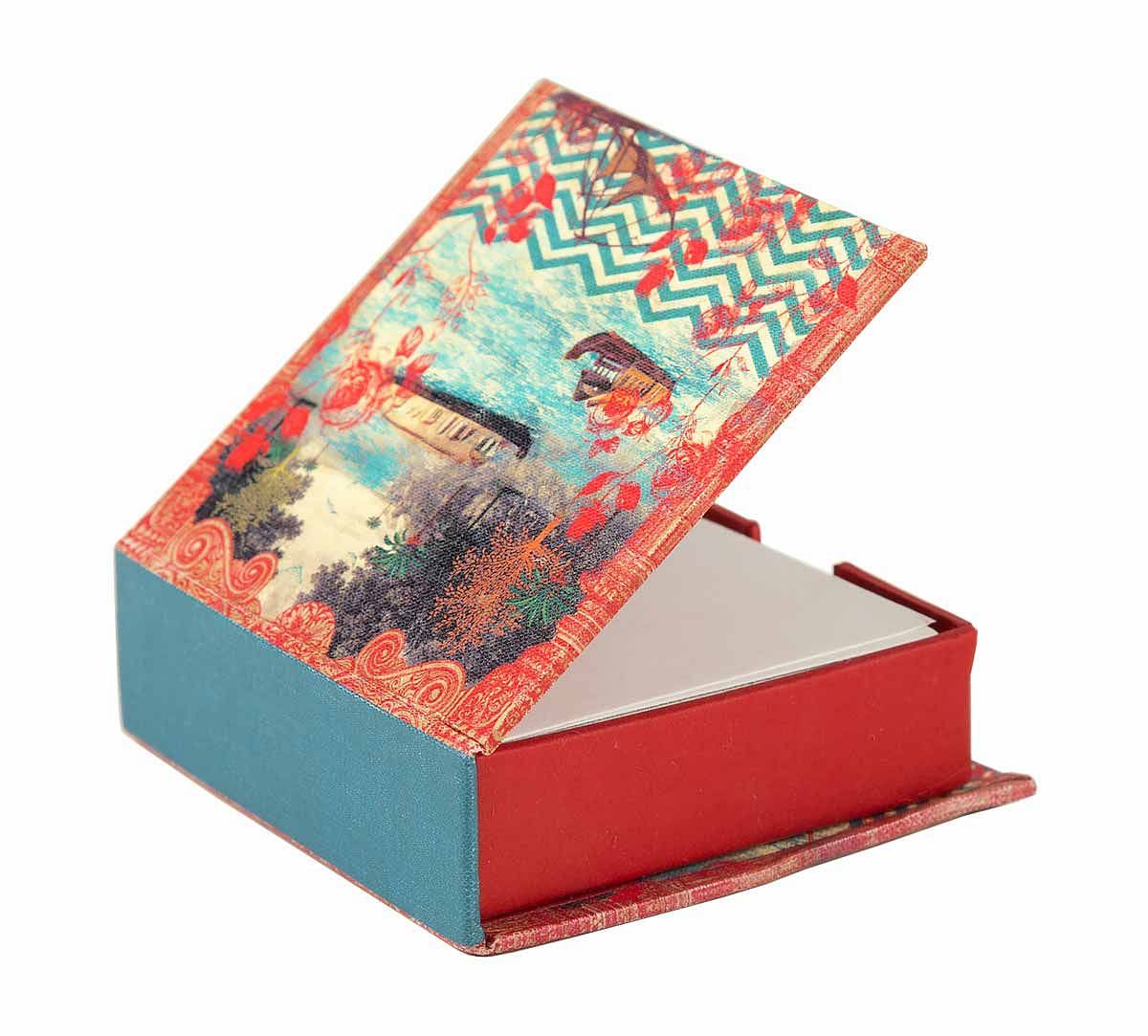 India Circus Chevron Backwaters Memo Pad Box