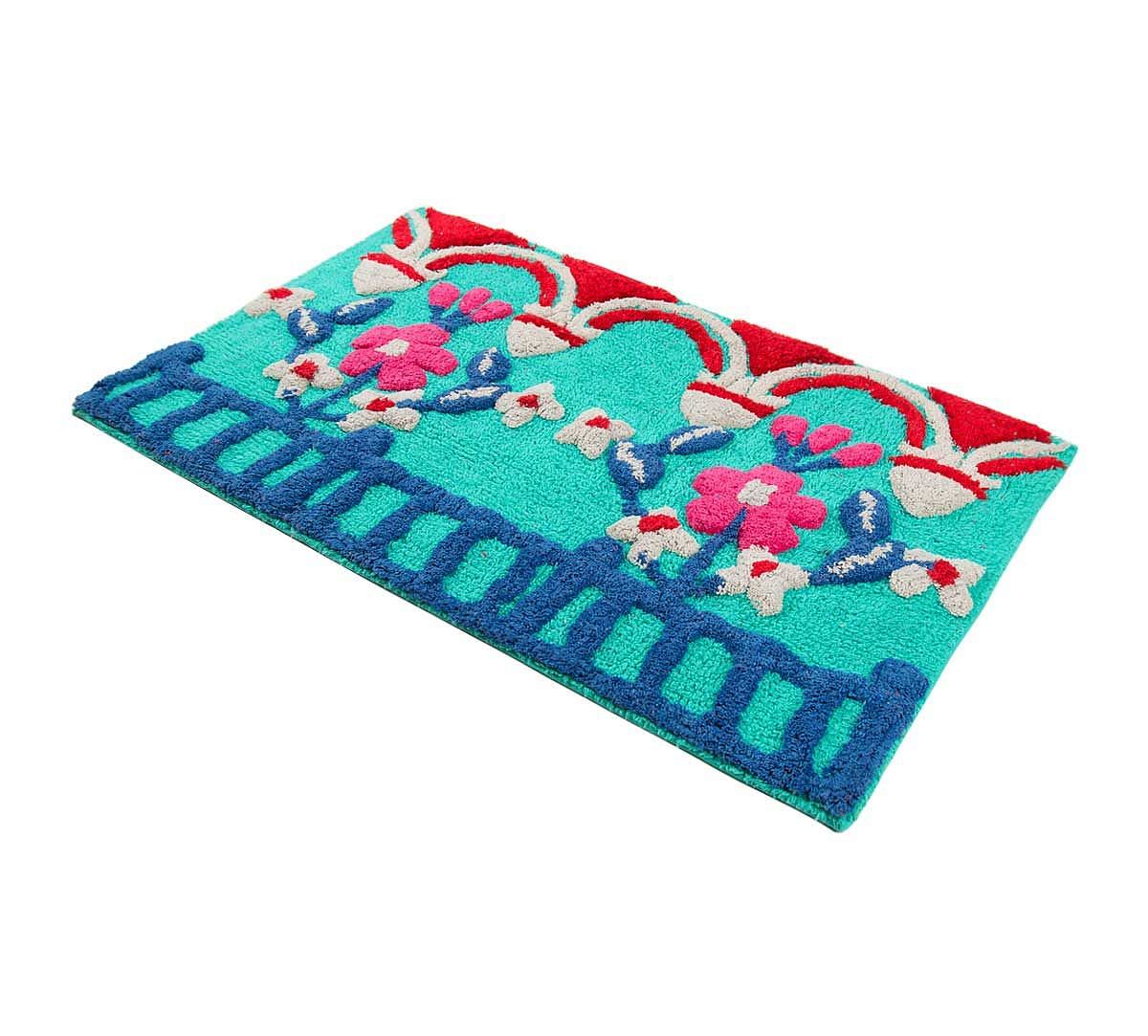 India Circus Chirping Birds Bathmat