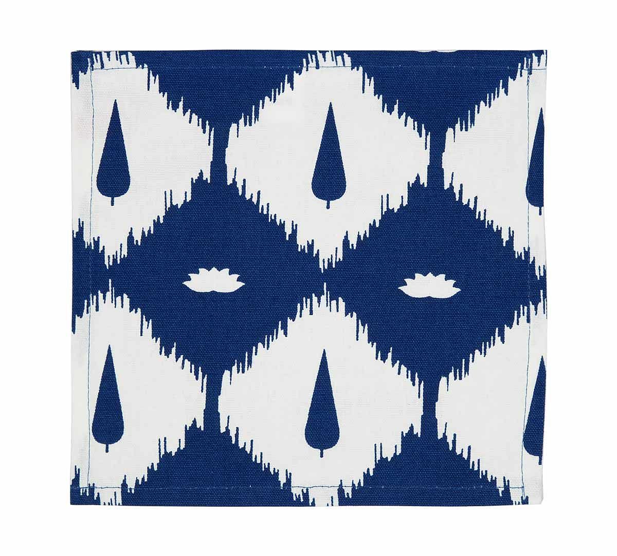 India Circus Conifer Symmetry Cocktail Napkins Set of 6