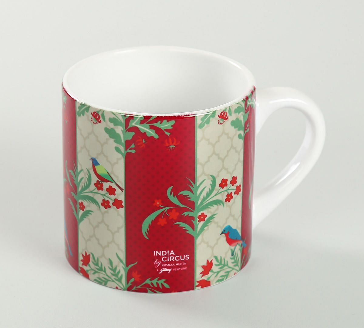 India Circus Floral Congregation Espresso Mug