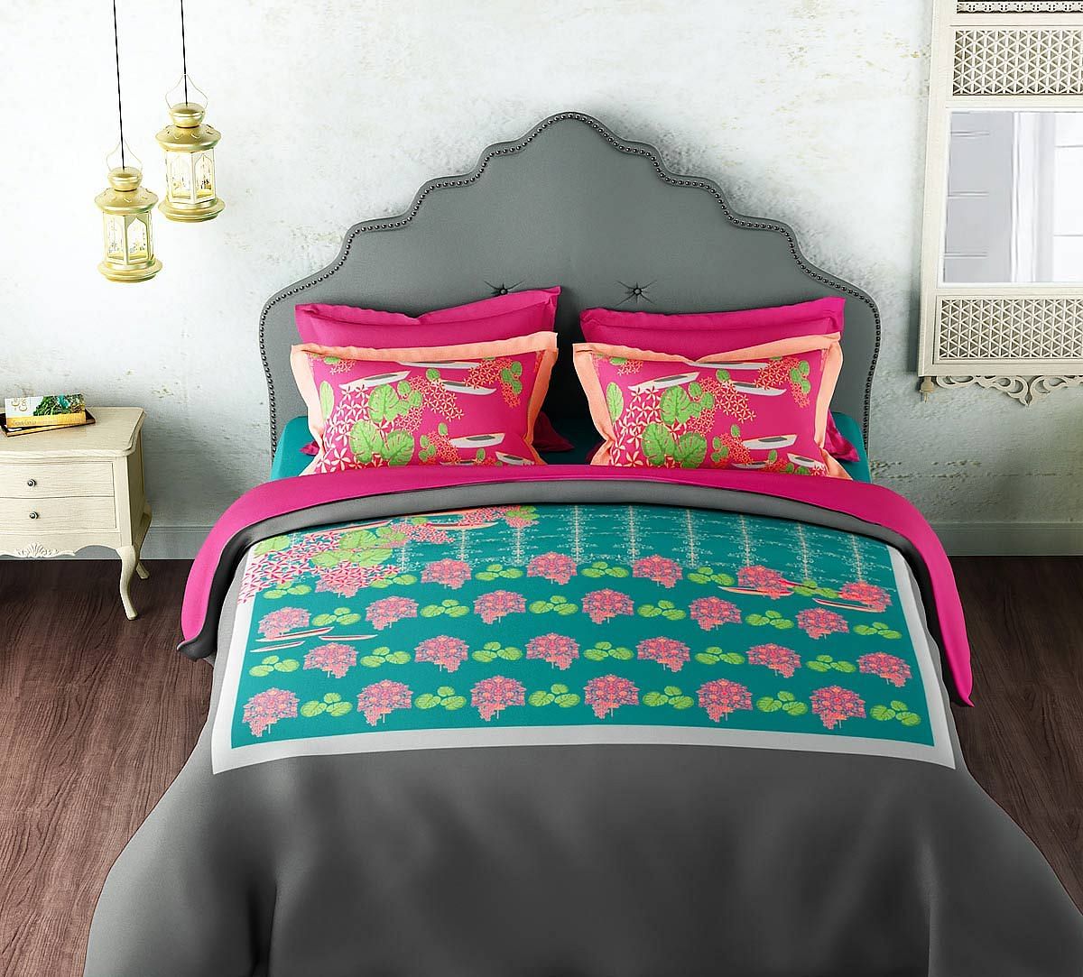 India Circus Lissom Lotus Bed sheet Set