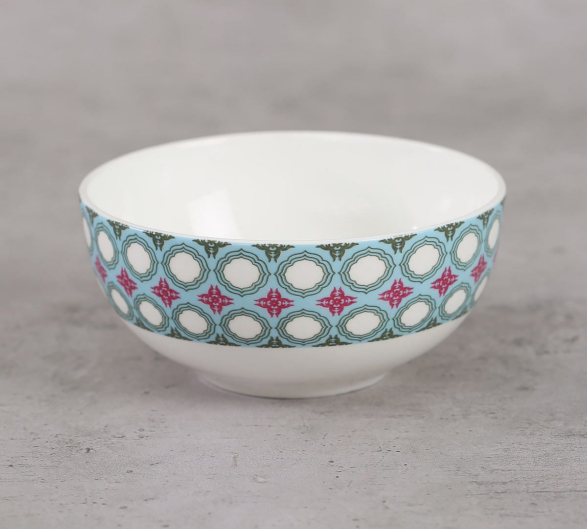 India Circus Floral Illusion Katori Bowl