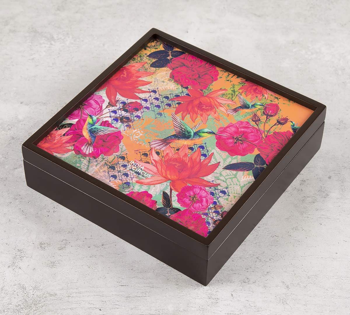 India Circus Floral Kingdom Storage Box