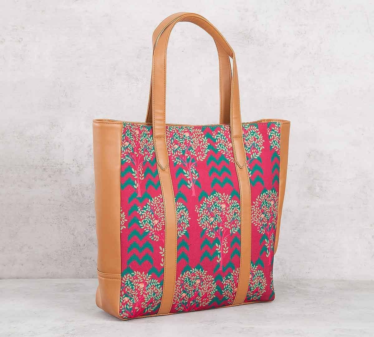 India Circus Flutter Tree Tote Bag