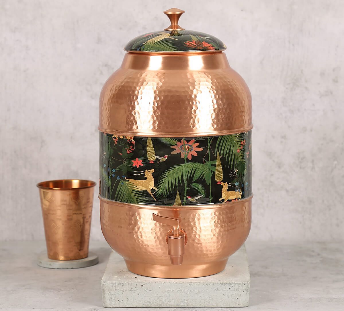 India Circus Forest Fetish Copper Water Dispenser