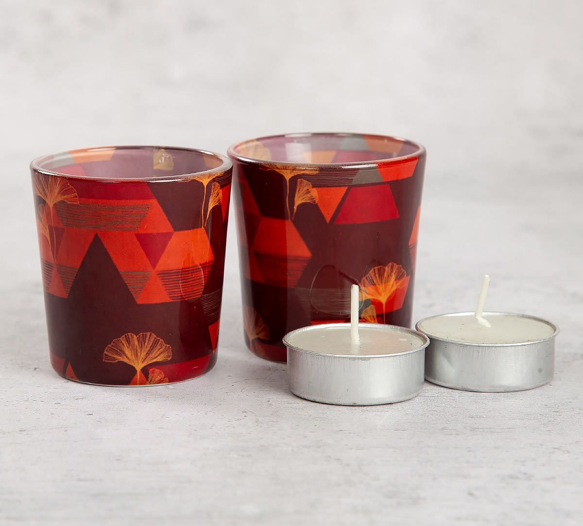 India Circus Geometrical Deluge Tea Light Holder