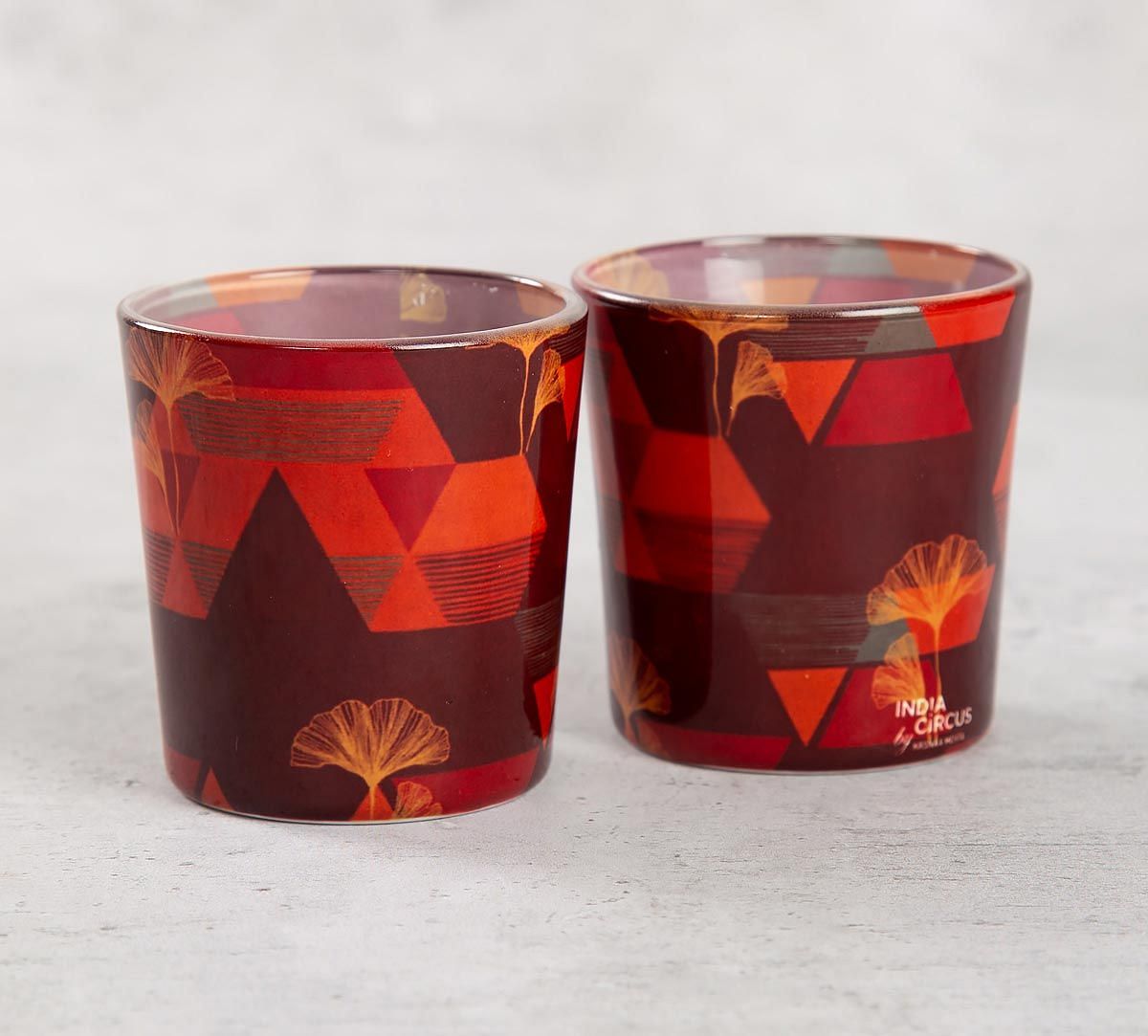 India Circus Geometrical Deluge Tea Light Holder