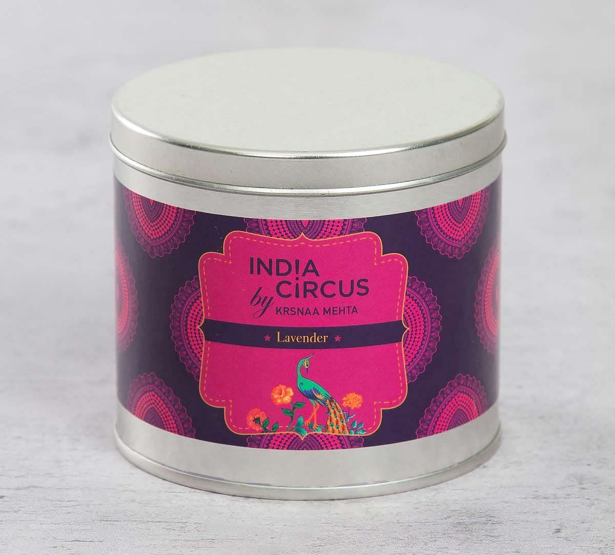 India Circus Lavender Tin Candle