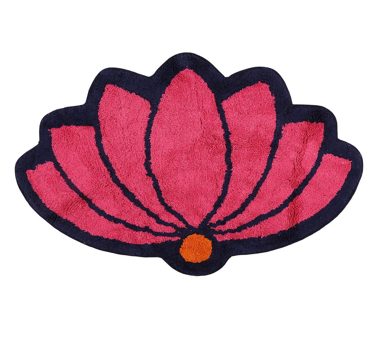 India Circus Lotus C'est La Vie Shape Bath Mat