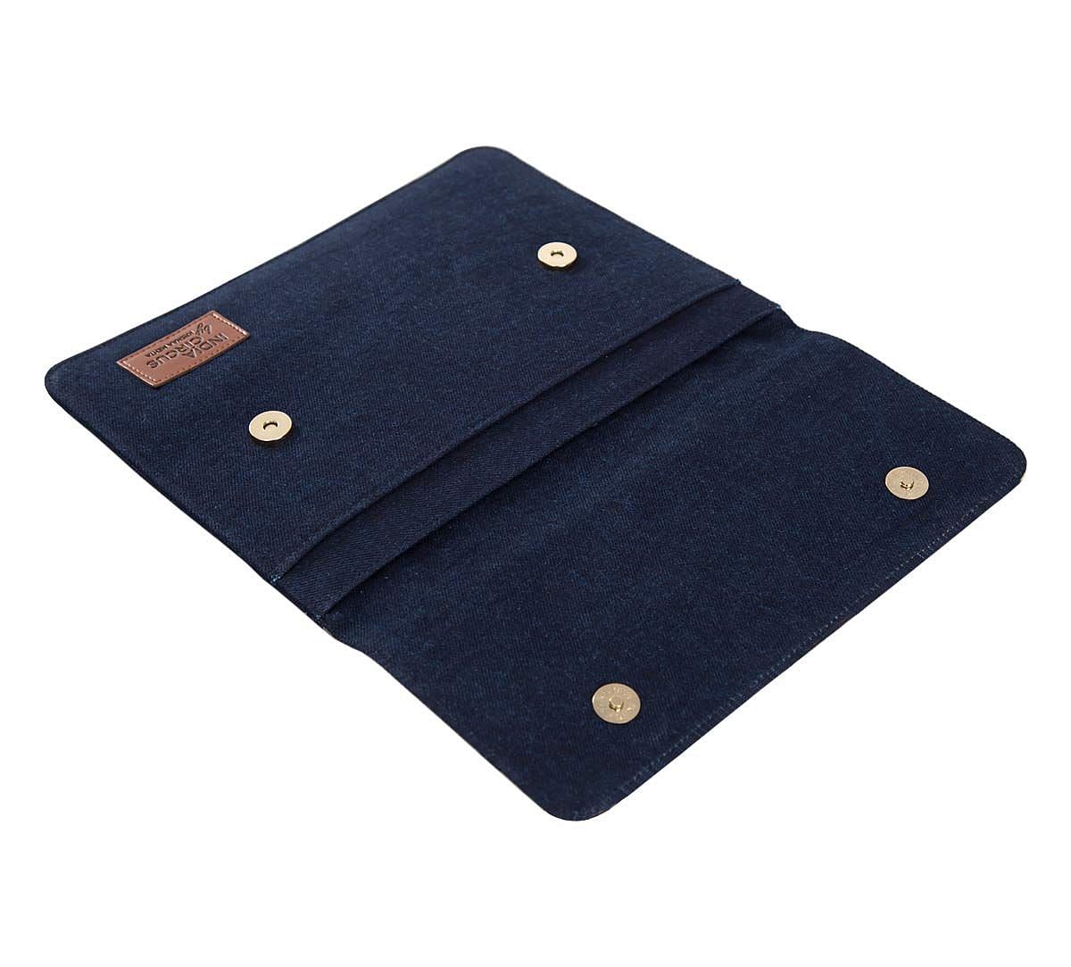 India Circus Monkey Games Denim iPad Sleeve