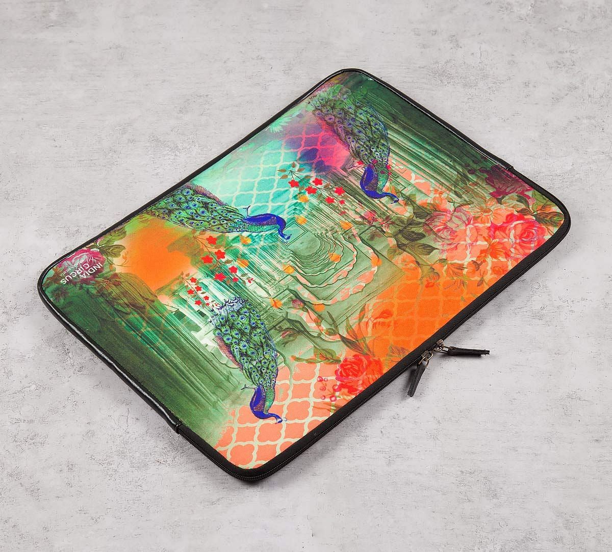 India Circus Peacock Dwar Laptop Sleeve