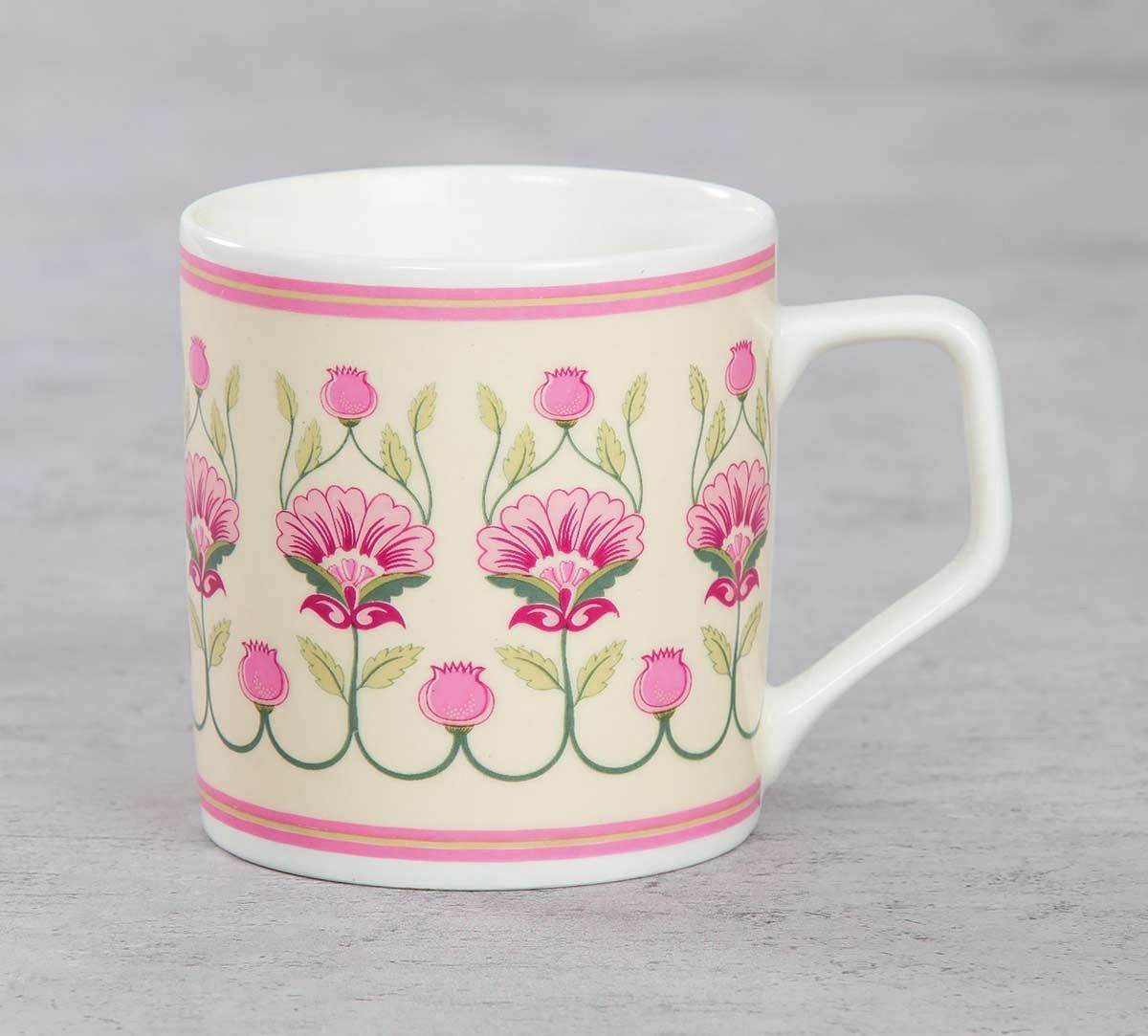 India Circus Rose Mallow Moscheutos Mug