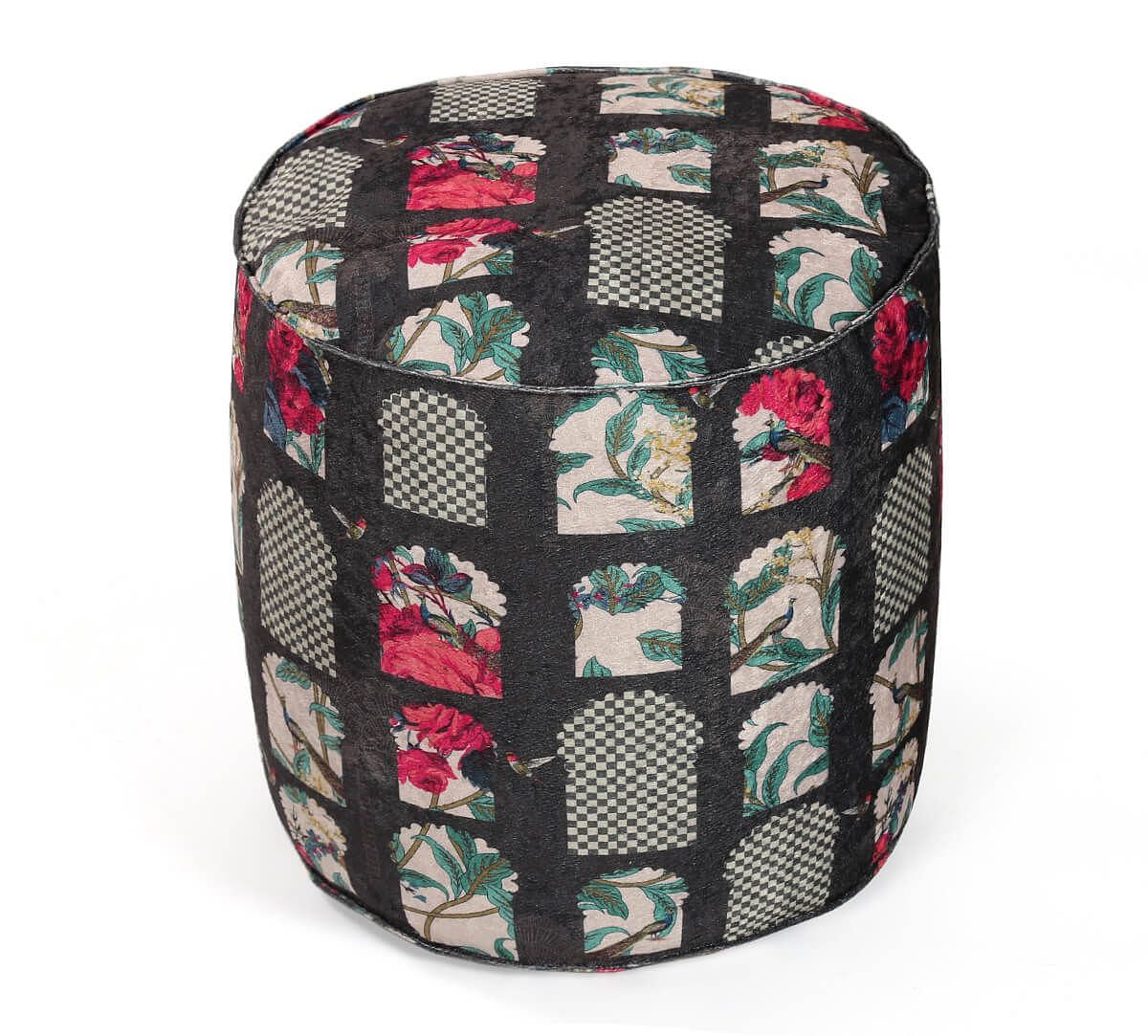 India Circus Signature Windows Pouffe