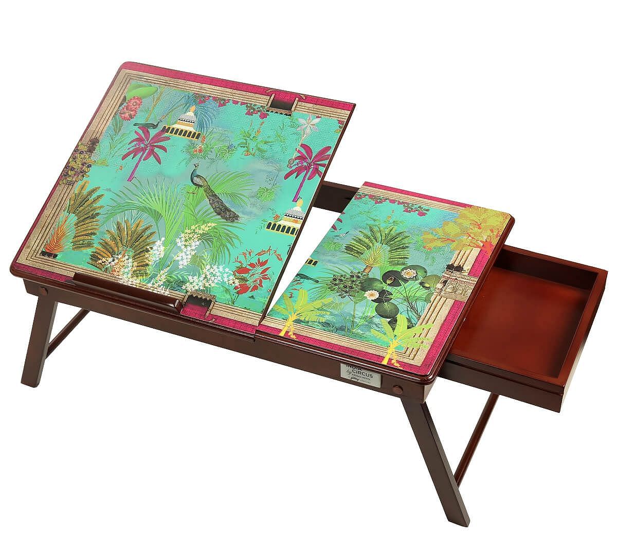 India Circus The Peacock Throne Laptop Table