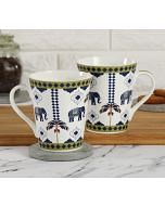 India Circus Earthy Symmetry Zing Mug Set of 2