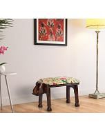 India Circus Bird Land Elephant Pouffe