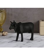 India Circus Black Beauty Cow Figurine