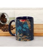 India Circus Blue Floral Lake Inception Coffee Mug