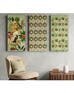 India Circus by Krsnaa Mehta Bohemian Bliss Wall Art Set of 3