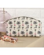 India Circus by Krsnaa Mehta Chevron Palms Utility Pouch