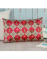 India Circus by Krsnaa Mehta Clover's Knotty Play 12" x 20" Blended Taf Silk Cushion Cover