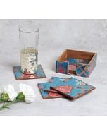 India Circus by Krsnaa Mehta Enchanting Mirage MDF Coaster with Stand