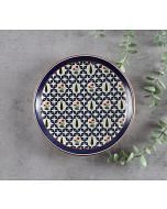 India Circus Flowers and Ferns Quarter Plate