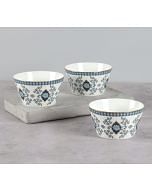 India Circus by Krsnaa Mehta Gardenia Dreams Nikko Bowl Set of 3