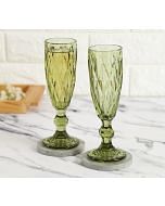 India Circus by Krsnaa Mehta Green Champagne Glass