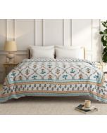 India Circus by Krsnaa Mehta Heritage Hues Quilted Bed Cover Set