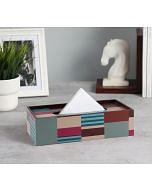 India Circus by Krsnaa Mehta Horizontal Hues Tissue Box Holder