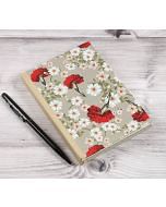 India Circus by Krsnaa Mehta Inflorescence Paragon A6 Notebook