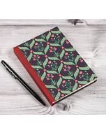 India Circus by Krsnaa Mehta Iron Blooming Dahlia A6 Notebook