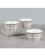 India Circus by Krsnaa Mehta Petal Perfection Nikko Bowl Set of 3