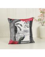 India Circus by Krsnaa Mehta Royal Hues Embroidered Cushion Cover