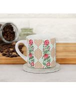 India Circus Floral DNA Espresso Mug